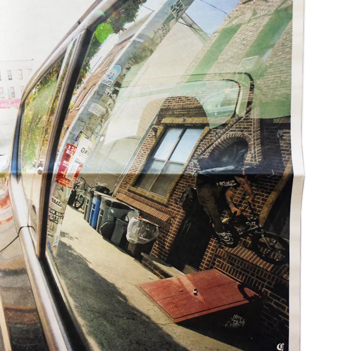 Hot CULT CREW Cult x Silent "Posted" Newspaper