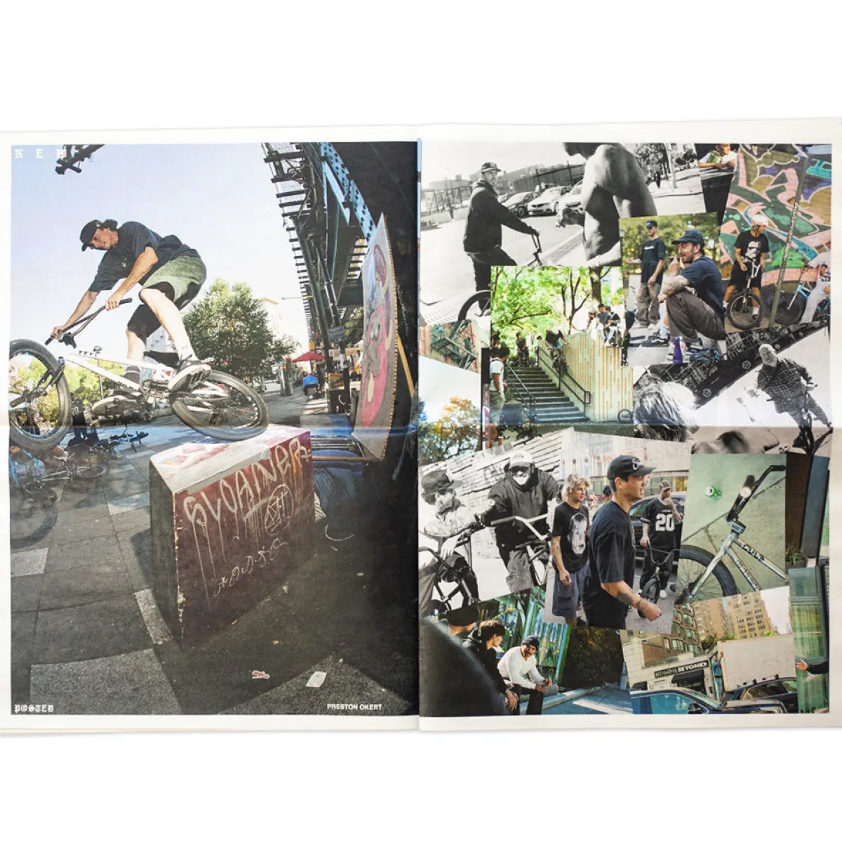 Hot CULT CREW Cult x Silent "Posted" Newspaper