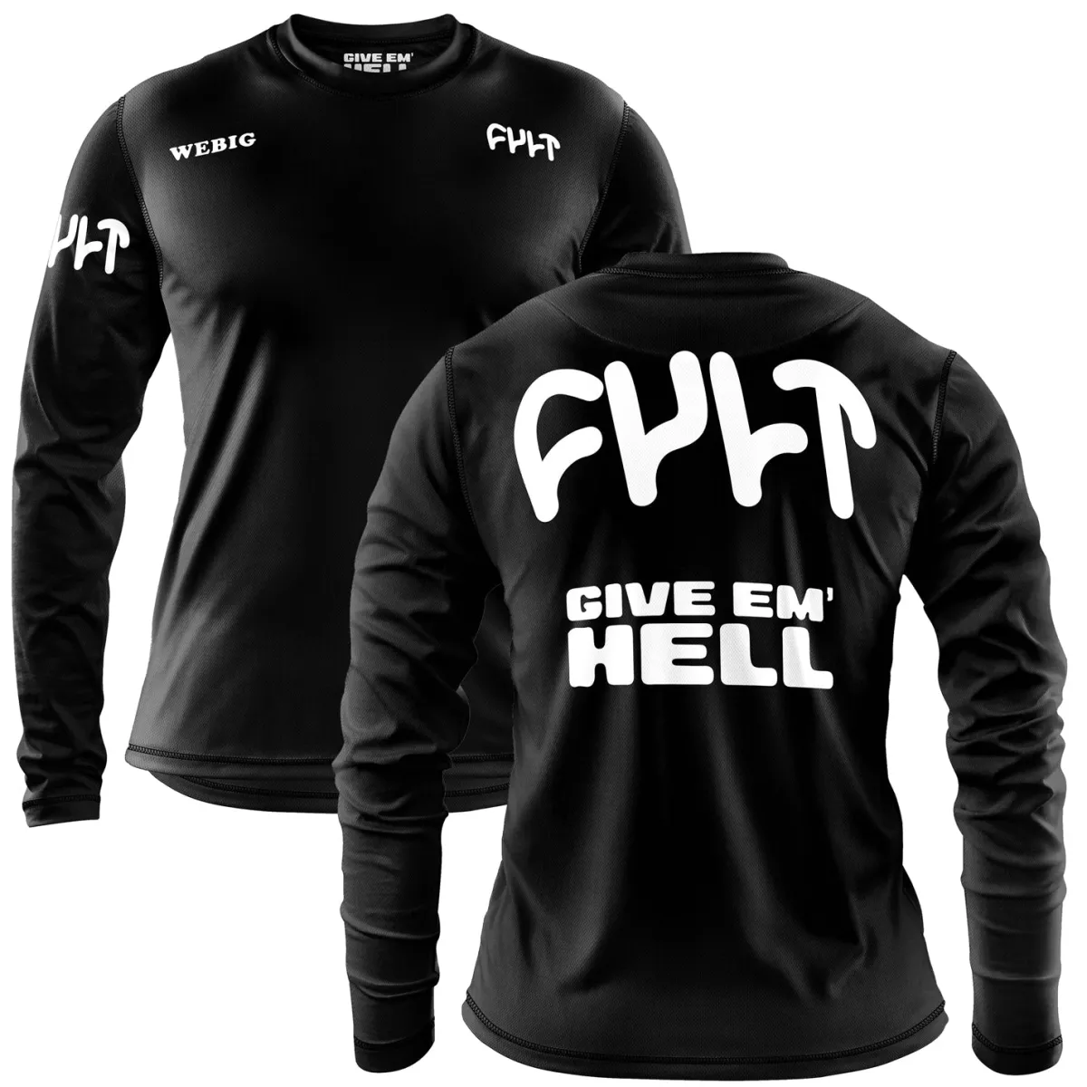 Fashion CULT CREW Cult x Webig Race Jersey / KIDS / black