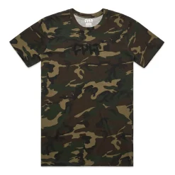 Flash Sale CULT CREW Logo Camo Tee / green