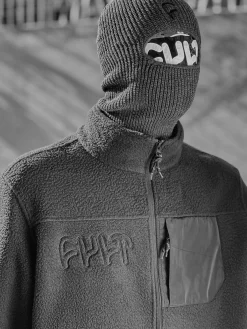 Store CULT CREW Logo Sherpa Jacket
