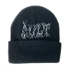 New CULT CREW Metal Beanie / black
