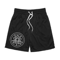 Best Sale CULT CREW Pentagram Shorts / black