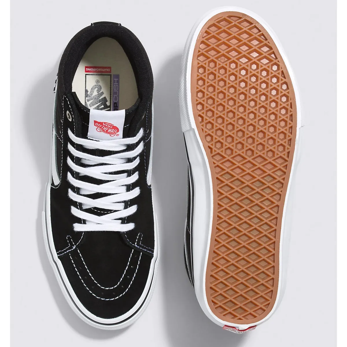 New CULT CREW Vans / Sk8-hi / black & white